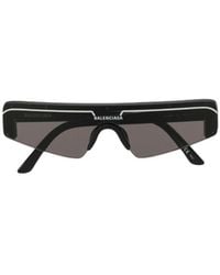 Balenciaga - Eyewear Ski Rectangular Frame Sunglasses - Lyst