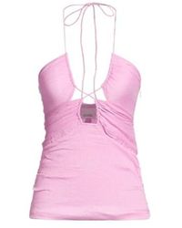 Isabel Marant - Sleeveless Off-The-Shoulder Top - Lyst