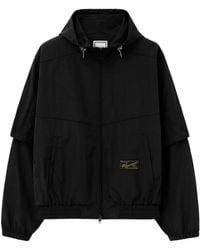 WOOYOUNGMI - Zip-Up Hooded Windbreaker Jacket - Lyst