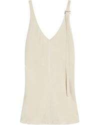 Sportmax - V-Neck Sleeveless Top - Lyst
