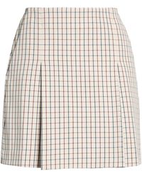 Tory Burch - Plaid Pattern Skirt - Lyst