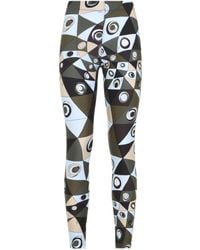 PUCCI - Pucci Geometric Print Slim Pants - Lyst