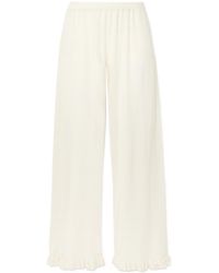 Eres - High-Waisted Casual Trousers - Lyst