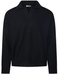 Roberto Collina - Skipper Polo Knitted Top - Lyst