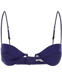 Stella McCartney - Spaghetti Strapped Satin Bra Top - Lyst