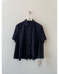 Loewe - Short-Sleeve Trapeze Shirt - Lyst