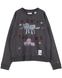 Maison Mihara Yasuhiro - Graphic-Print Sweatshirt - Lyst