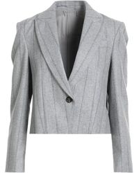 Brunello Cucinelli - Striped Flannel Blazer - Lyst
