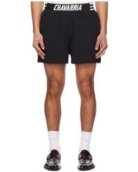 Willy Chavarria - X Adidas Originals House Striped Elasticated-Waist Shorts - Lyst