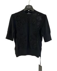 Ermanno Scervino - Round Neck Rib Sweater - Lyst