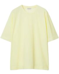 Burberry - Short Sleeved Crewneck T-Shirt - Lyst