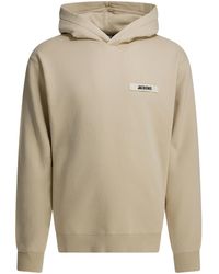 Jacquemus - Long-Sleeved Hooded Sweatshirt - Lyst