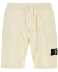 Stone Island - Bermuda Shorts - Lyst