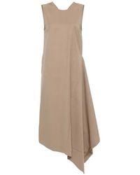 Uma Wang - V-Back Draped Dress - Lyst