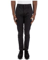 Stone Island - Compass-Patch Straight-Leg Trousers - Lyst