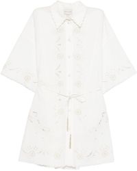 forte_forte - Floral Embroidered Dress - Lyst
