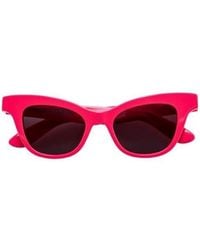 McQueen - Eyewear Cat-Eye Frame Sunglasses - Lyst