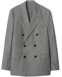 Burberry - Puppytooth Check Wool Tailored Jacket - Lyst