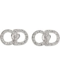 Dior - Cd Signature Stud Earrings - Lyst