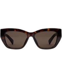 Gucci - Low Nose Bridge Fit Cat-Eye Sunglasses - Lyst
