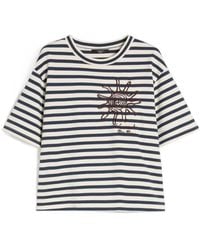 Weekend by Maxmara - Printed Cotton Jersey T-Shirt - Lyst