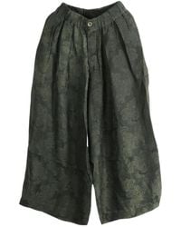 Uma Wang - High-Waisted Wide-Leg Casual Trousers - Lyst