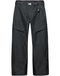 Prada - Belted Straight-Leg Trousers - Lyst