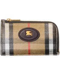 Burberry - Highlands Zip Card Case - Lyst