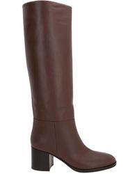 Gianvito Rossi - Santiago 85Mm Leather Boots - Lyst