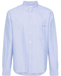Isabel Marant - Jasolo Logo-Embroidered Buttoned Shirt - Lyst