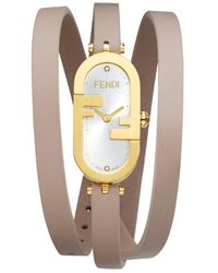 Fendi - O'Lock Oval Double-Strap Watch - Lyst