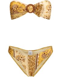 Zimmermann - Lucky Bamboo Ring Bikini - Lyst
