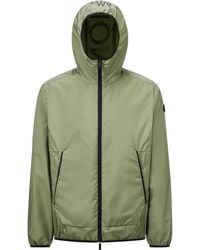 Moncler - Granier Logo Patch Zip-Up Jacket - Lyst