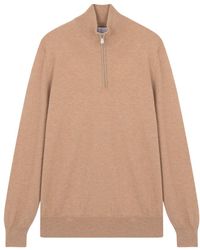 Brunello Cucinelli - Zip-Up Cashmere Sweater - Lyst