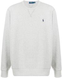 Polo Ralph Lauren - Logo Embroidered Sweatshirt - Lyst