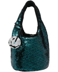 JW Anderson - Jw Anderson Sequin Embellished Small Tote Bag - Lyst