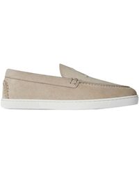 Christian Louboutin - Logo Loafers - Lyst