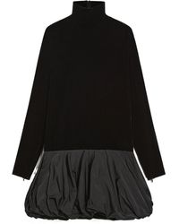 Max Mara - Pianoforte Osso Velvet Mini Dress - Lyst