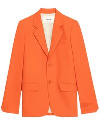 Zadig & Voltaire - Blazer Vanille - Lyst