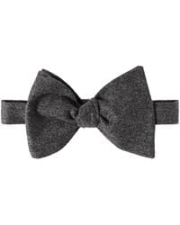 Brunello Cucinelli - Cashmere And Silk Lightweight Flannel Bow Tie - Lyst