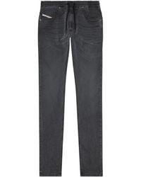 DIESEL - 2030 D-Krooley Straight-Leg Jeans - Lyst