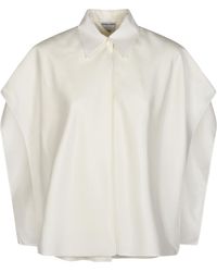 Bottega Veneta - Silk Twill Shirt - Lyst