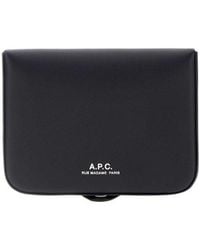 A.P.C. - Josh Compact Wallet - Lyst