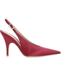 Gianvito Rossi - Pointed-Toe Slingback Pumps - Lyst