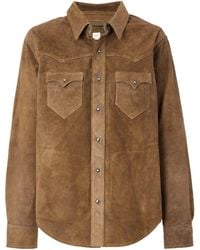 RRL - Soft Suede Jacket - Lyst