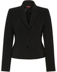 Max Mara - S Fitted Single-Breasted Blazer - Lyst