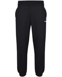 MSGM - Logo-Printed Elasticated Waistband Track Pants - Lyst