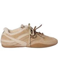 Miu Miu - Gymnasium Lace-Up Sneakers - Lyst