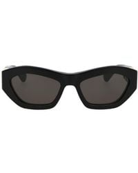 Bottega Veneta - Eyewear Geometric Frame Sunglasses - Lyst