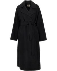 Weekend by Maxmara - Operoso Belted Long Coat - Lyst